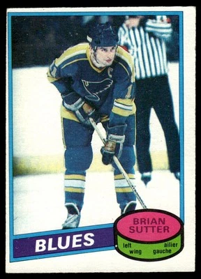 1980-81 O-Pee-Chee Brian Sutter St. Louis Blues #244 - Image 1 of 2