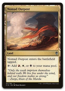 Nomad Outpost #311 (NM) Commander 2016 C16 Magic MTG - Picture 1 of 2