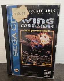 1993 SEGA CD WING COMMANDER GAME TESTED WORKS NICE AWESOME