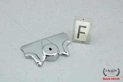 Harley Softail 2003 triple abrazadera horquilla árbol línea freno cubierta moldura cromo #4129 Foto 1 de 4