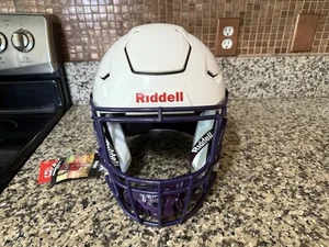 Riddell SpeedFlex Football Helmet White w/ Facemask X Large XL NEW!! - Picture 1 of 10