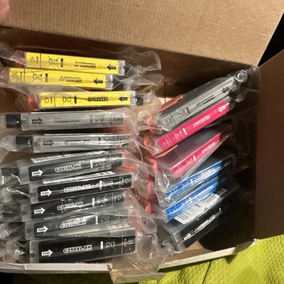 canon  pixma ink cartridges Pgi-250xl/cli-251xl for 5520 mg6420 mg5420 (20 pk) - Image 1 of 3