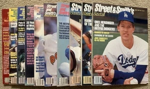 Street and Smith’s Baseball Yearbook - Lot Of 10 From 1980-1989 - Complete - Picture 1 of 11