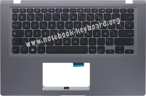 Original französische Topcase Tastatur für Asus X415DA X415EA X415EANS X415EP X415FA - Bild 1 von 9