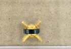 Lego Parts ~ Pearl Gold Bionicle Thornax Fruit Spiked Ball Black Band Glatorian