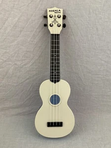 Waterman By Makala Translucent Blue Soprano Ukulele with Box and Carrying Case - Picture 1 of 8