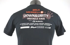 Merrell Select Wick Down & Dirty Obstacle Race 2014 Men's Active Shirt Sz S - Picture 1 of 8