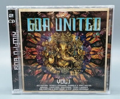 GOA UNITED: VOL. 1 - Astrix/Neelix/Abraxas/Omiki/E-Clip/Lyktum.. - 2CD - NEU - Bild 1 von 2