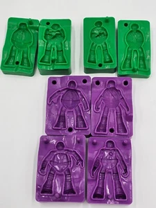 VIACOM 2013 TEENAGE MUTANT NINJA TURTLES TMNT PLAY DOH MOLDS 4 SETS - Picture 1 of 2