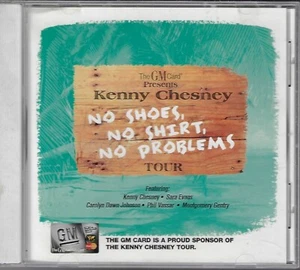 KENNY CHESNEY NO SHOES NO SHIRT NO PROBLEM-KENNY CHESNEY TOUR USED CD SINGLE - Picture 1 of 2