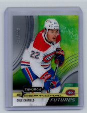 2021-2022 Upper Deck Synergy #EF-CC Cole Caufield  EX-Futures 435/899 Canadiens