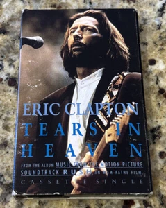 ERIC CLAPTON- TEARS IN HEAVEN CASSETTE SINGLE - Picture 1 of 5