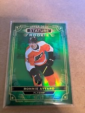 2022-23 UPPER  DECK STATURE ROOKIE GREEN RONNIE ATTARD 40/99