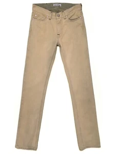 Acne Studios Mic Olive Coated Khaki Pants Jeans sz. 28 - Picture 1 of 10