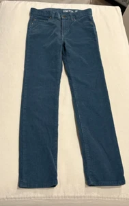 Neu ohne Etikett Crewcuts Kinder Jungen Größe 12 einfarbig Newport blau Stretch Cordhose - Bild 1 von 2