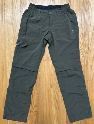 Karrimor Aspen Army Olive Green Zip Off Pants To Shorts US Size 2 UK size 6 - Image 1 of 4