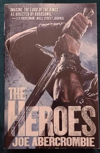 The Heroes by Joe Abercrombie (English) Paperback Book - Imagen 1 de 4