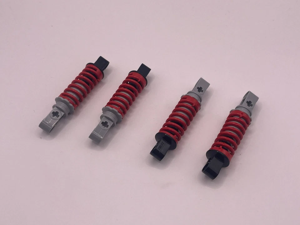 LEGO® Technic Zubehör Zahnrad 79717c1 Feder Shock Absorber rot 4 STK NEU NEW GE - Bild 1 von 1