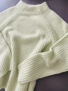 Brax Pullover pastel hellgrün Größe 40 Wolle - Bild 1 von 5