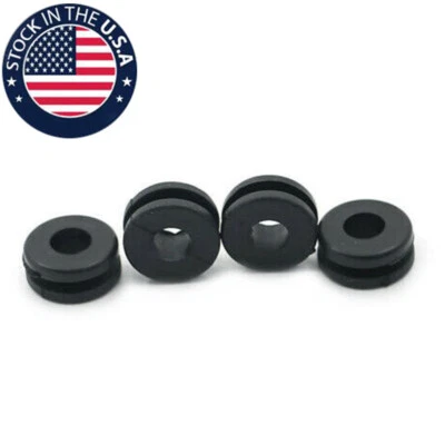4 PCS FOR YAMAHA RUBBER GROMMET MOUNT SIDE COVER FENDER COWLING HEADLIGHT - Image 1 of 4