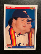 Jeff Juden  STAR ROOKIE 1992 UPPER DECK Houston Astros  #6