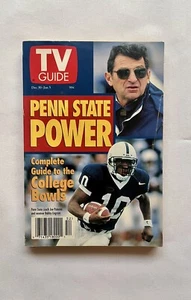 JOE PATERNO TV Guide Magazine December 30 - January 5, 1996 Penn State Football - Bild 1 von 3