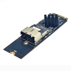 M.2 NVME zu SFF-8087 SATA3.0 Karte Mini-SAS/SATA Festplattenadapter 36PIN - Afbeelding 1 van 5