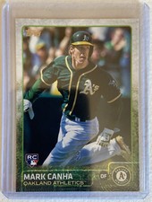 2015 Topps Update #US49 Mark Canha Rookie Card!