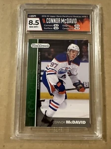 Connor McDavid Parkhurst Rookie HGA Graded 8.5 Hockey Card - Picture 1 of 11