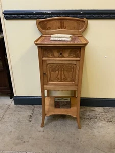 Antike Vertiko, - Jugendstil Art Nouveau, Ecole Nancy - Lieferung mögl. - Bild 1 von 15