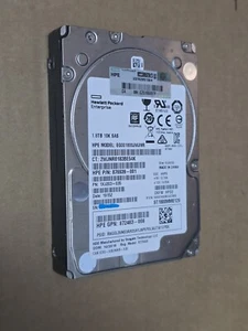 HDD HPE MODEL EG001800JWJNR 1.8TB 10K SAS PN:1XJ203-035 - Afbeelding 1 van 1