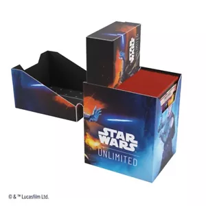 Caja blanda ilimitada Star Wars: Rey/Kylo Ren - Imagen 1 de 2