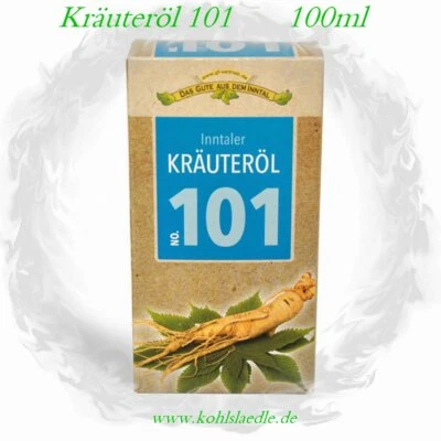 INNTALER Olio alle erbe 101 - 100ml - Il buono della valle dell'Inn.