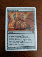1x Storage Matrix 9th Edition NM - Magic MTG Urza EDH Commander x1