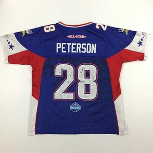 Minnesota Vikings Pro Bowl Adrian Peterson Women Jersey 28 Reebok NFL Football M - Picture 1 of 12
