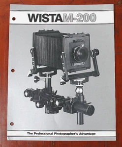 WISTA M-200 SALES SHEET/125973 - Picture 1 of 1