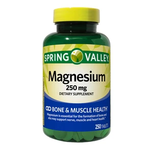 Spring Valley Magnesium Tablets- 250 mg- 250 Ct - Picture 1 of 4