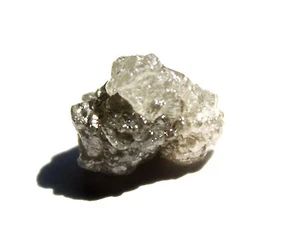 5.07 Carati Bianco/Argento Naturale Uncut Crudo Grezzo Diamanti - Bild 1 von 4