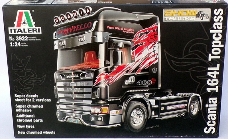 Italeri 1/24 Scale Model Kit 3922 - Scania 164L Topclass Truck - Image 1 of 1