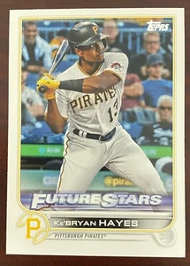 2022 Topps #56 Ke'Bryan Hayes Pittsburgh Pirates Future Stars - Picture 1 of 2