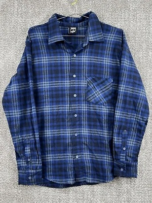 Tango Hotel Flannel Medium Men's Size Medium Long Sleeve Button Up Military - Image 1 of 3