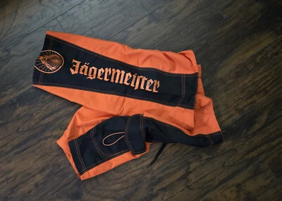 Pantalones cortos de tabla Jagermeister para hombre medianos 34" natación surf Foto 1 de 3