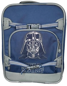 Pottery Barn Kids Darth Vader Star Wars Suitcase Rollers Sturdy Side Travel - Picture 1 of 18