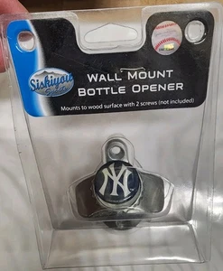 New York Yankees Wall Mount Bottle Opener Siskiyou Sports Baseball Fan Gift NEW - Picture 1 of 2