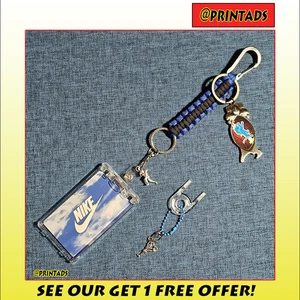 Detroit Lions + NIKE Custom $0 Value Gift Card Keychain - Video Inside! #1 - Picture 1 of 9