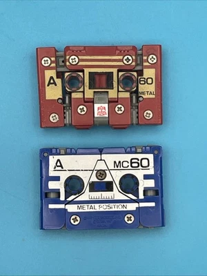 1987 Transformers Grand Slam & Raindance Cassette tapes cybertronic - Image 1 of 4