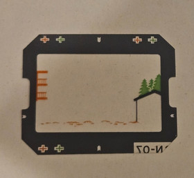 Nintendo Game & Watch Helmet CN-07 LCD graphic overlay