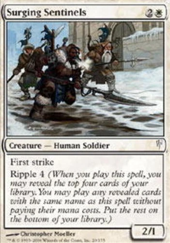 Surging Sentinels - ColdSnap #20/155 MTG Magic The Gathering - Image 1 of 1