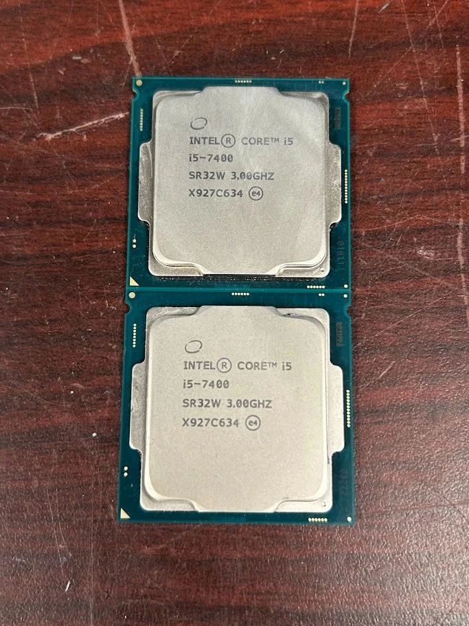 CPU Intel Core i5-7400 CPU LGA 1151 Amazon.com: Intel Core i5 i5-7400 Quad-core (4 Core) 3 GHz