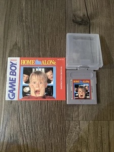 Nintendo Game Boy 1991 Home Alone Game Case & Instructions - Picture 1 of 3